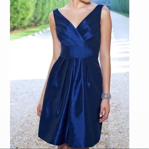 EUC Navy Alexia Bridesmaid NURSING Dress 4/6 eqiv